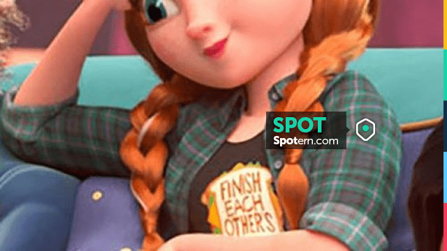 Anna wreck it ralph sales shirt