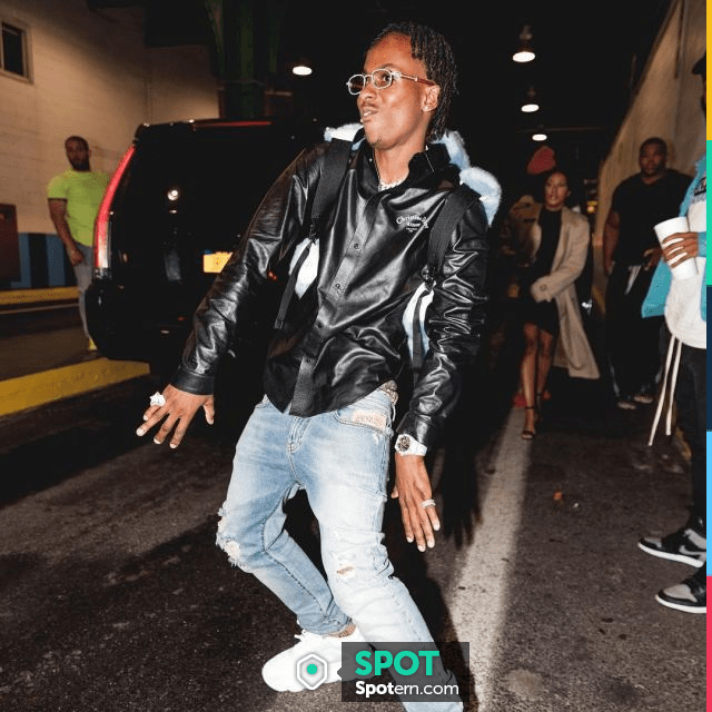 Versace Chain Reaction Sneakers worn by Rich The Kid on his Instagram  account @richthekid