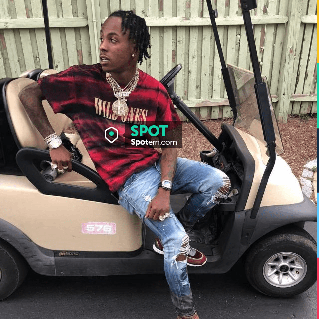 Amiri Wild Ones Print T-shirt worn by 