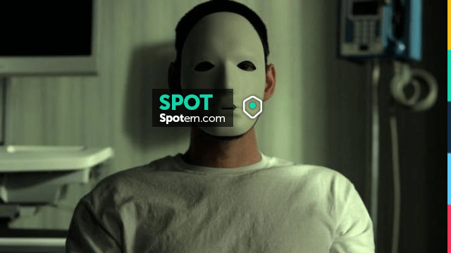 The replica of the white mask worn by Billy Russo (Ben Barnes) in ...