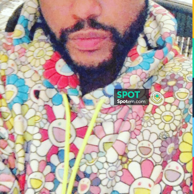 Get Drake Wears Takashi Murakami Hoodie 