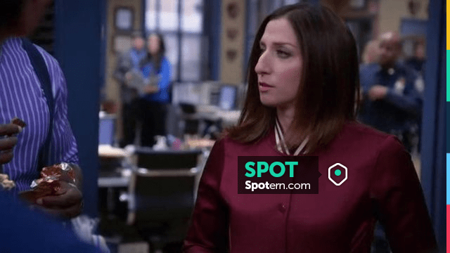 R13 Shrunken Roadie Jacket worn by Gina Linetti Chelsea Peretti