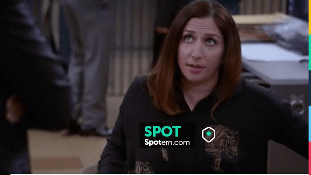 All Saints Misu Shere Shirt worn by Gina Linetti (Chelsea Peretti) in ...