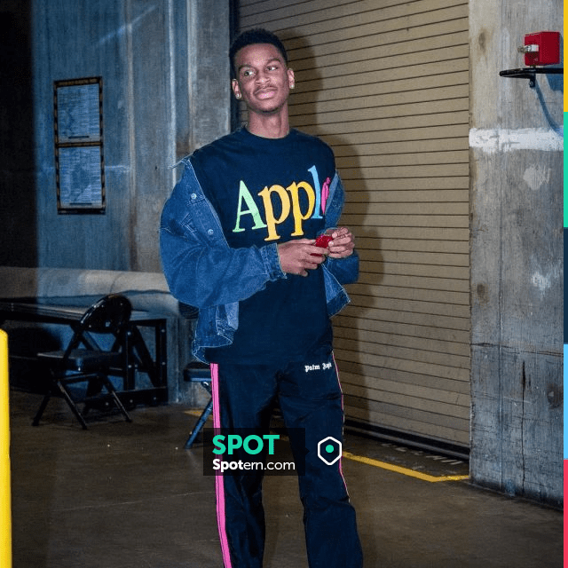 The jean in suede Levi's worn by Shai Gilgeous-Alexander on the account  Instagram of @leaguefits