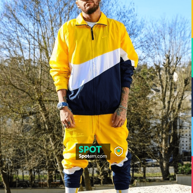 Los pantalones tejidos Nike Sportswear Neymar en cuenta de Instagram de @neymarjr | Spotern