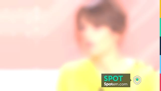 Le pull jaune de Faustine Bollaert dans Ça commence aujourd'hui du 12