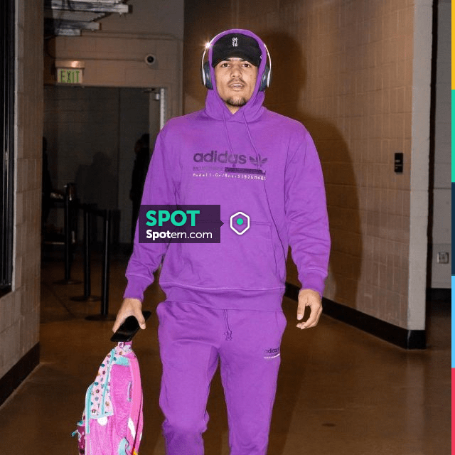 Adidas Originals Kaval Graphic Hoodie worn by Trae Young on the 