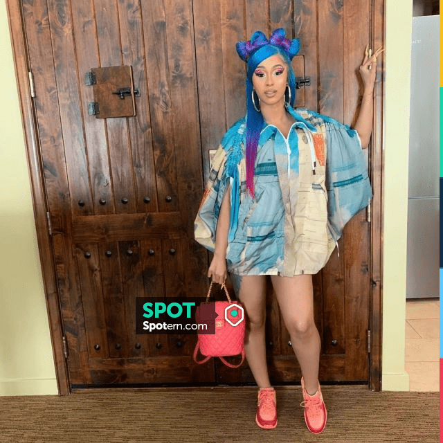 Louis vuitton Pink Monogram Handbag of Cardi B on the Instagram account  @iamcardib May 26, 2020