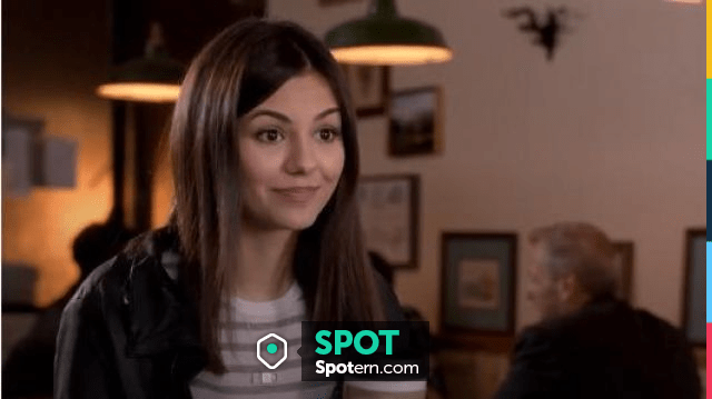 Vince Striped Sweater Worn By Lindy Sampson Victoria Justice In Eye Candy S01e02 Spotern 4899