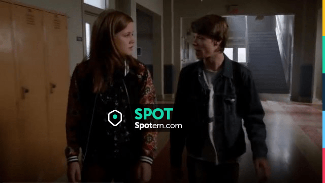 Marni Edition People Print Crepe Blouse worn by Norrie Calvert-Hill ...