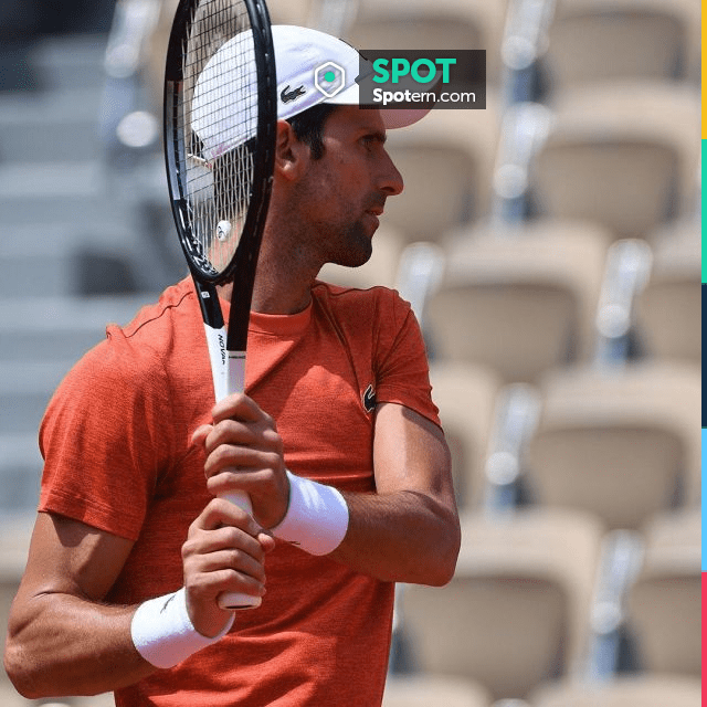 Lacoste Polo garçon Sport x Roland Garros Novak Djokovic 