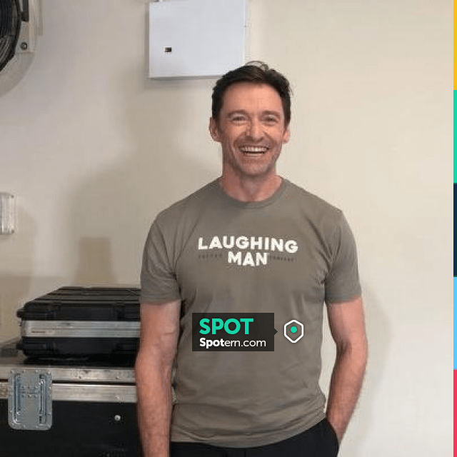 laughing man t shirt