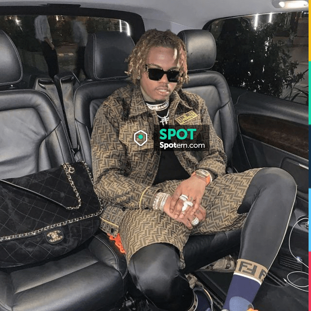 Gunna Wearing Louis Vuitton Sunglasses With a Rick Owens Vest