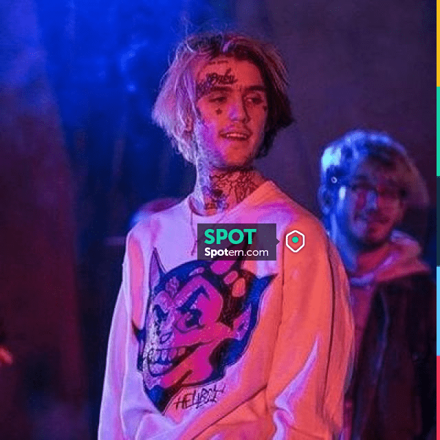 The t-shirt Hellboy worn by Lil Peep on the account