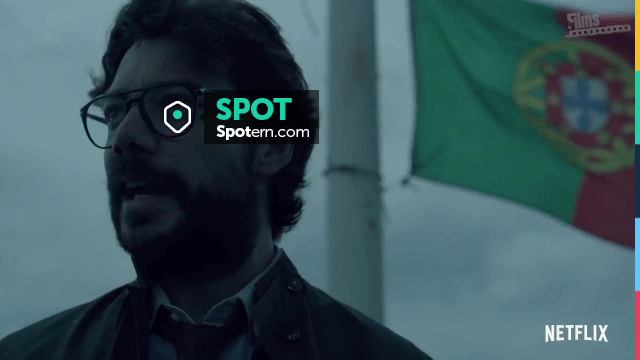 Black Framed Transparent Glasses worn by El Profesor (Álvaro Morte) in ...