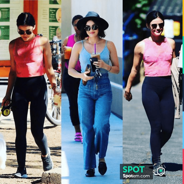 Adidas Edge Lux 3 Shoes worn by Lucy Hale Los Angeles July 11