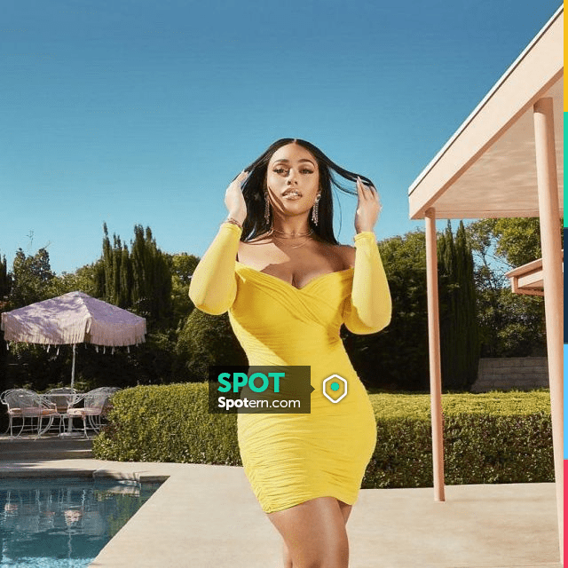 Jordyn Woods Is Our Style Muse In A Yellow Dress