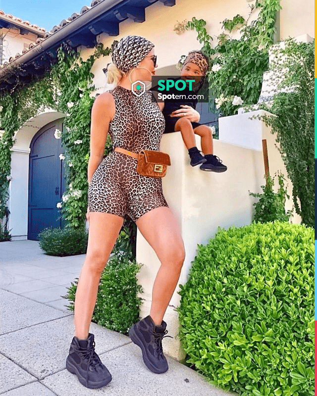 Lana Jewelry Large Flawless Skinny Hoop Earrings worn by Khloé