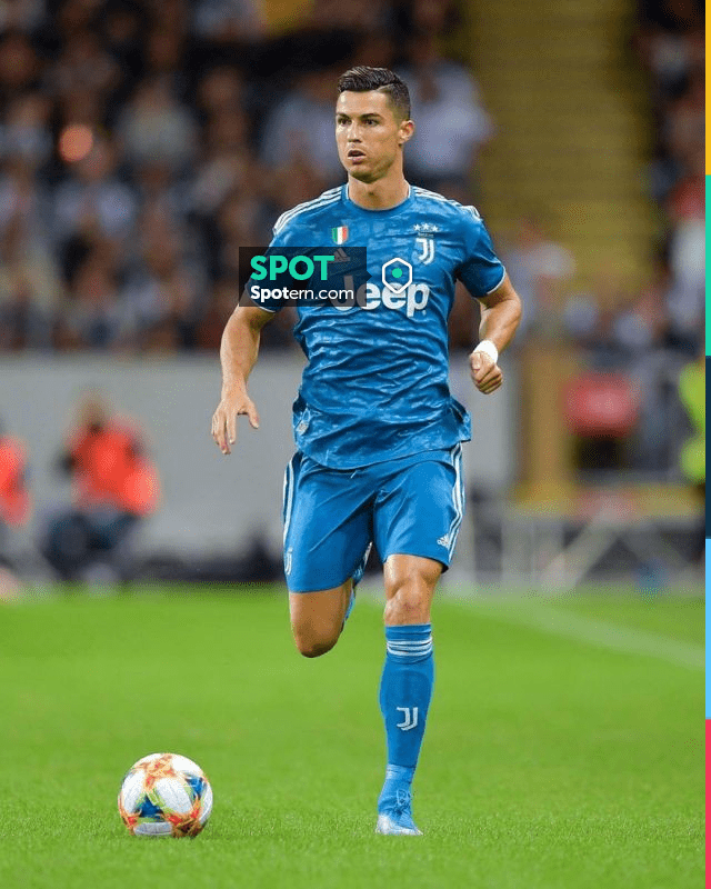 Juventus Blue Jersey worn by Cristiano Ronaldo on his Instagram