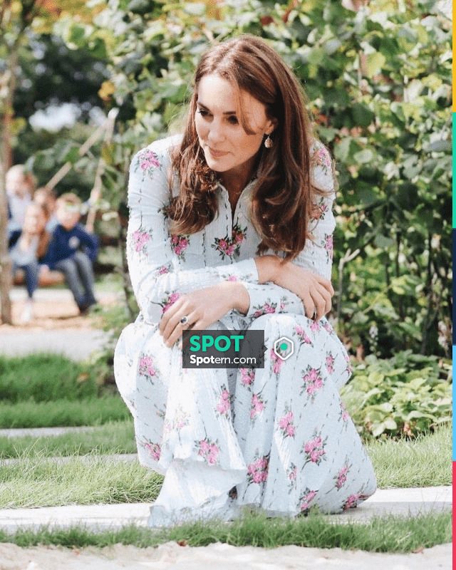 Emilia Wickstead aurora belted floral 