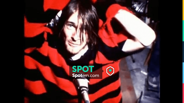 kurt cobain red and black shirt