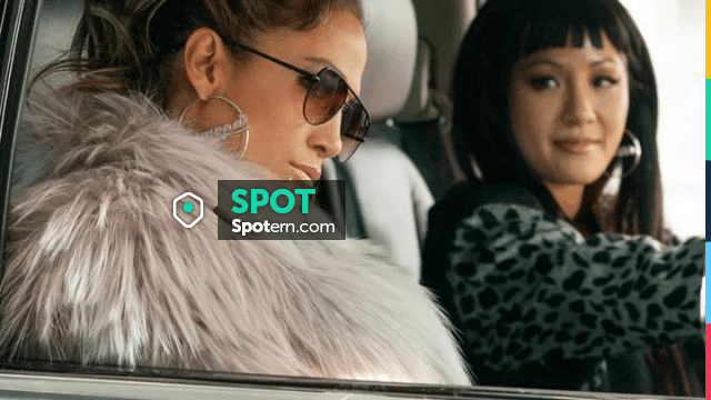 Light Pink Fur Coat worn by Ramona (Jennifer Lopez) in Hustlers