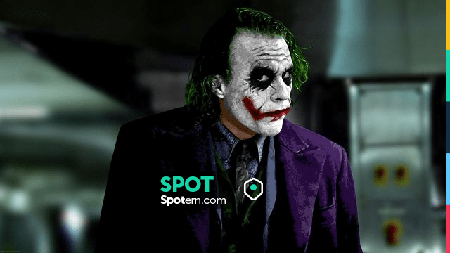 The Joker Necktie The Dark Knight Movie Costume Batman Heath Ledger Tie Cosplay