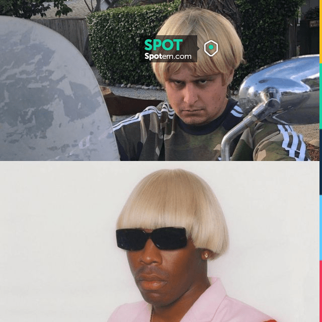 Short Straight Men Wig Golden Blonde Color worn by Oliver Tree on his  Instagram account @olivertree | Spotern