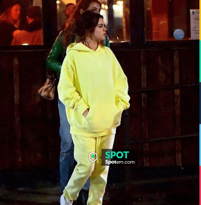 fear of god essentials hoodie yellow