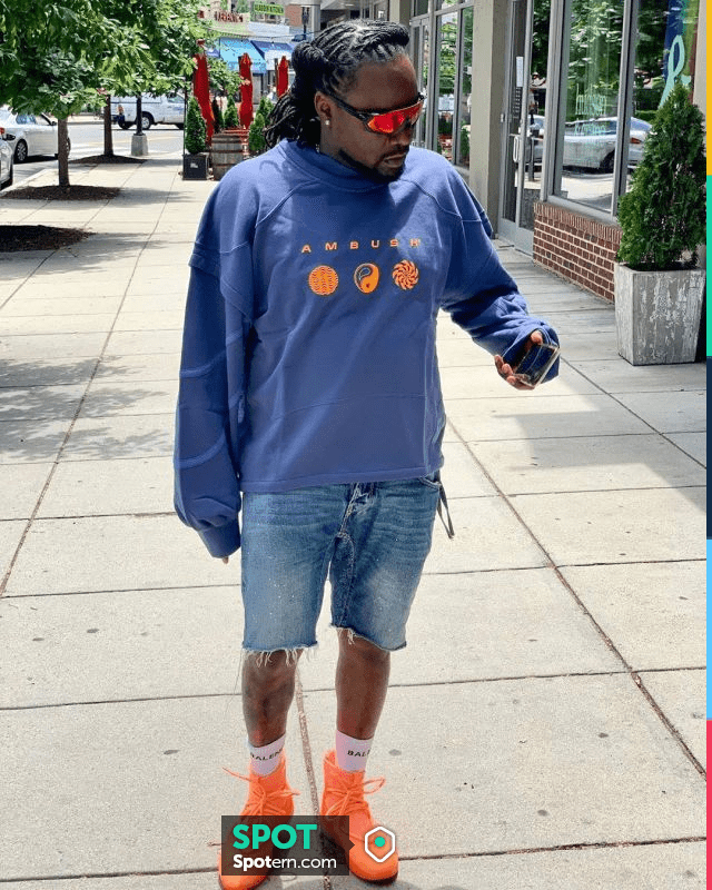 Fear of god orange pulse on feet sale