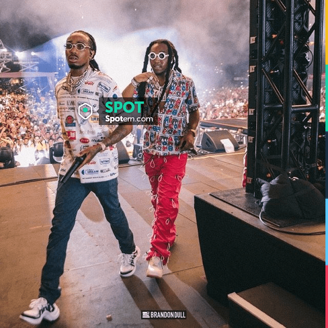 SPOTTED: Quavo Huncho Dons Air Dior & Galaxy Print Tracksuit – PAUSE Online