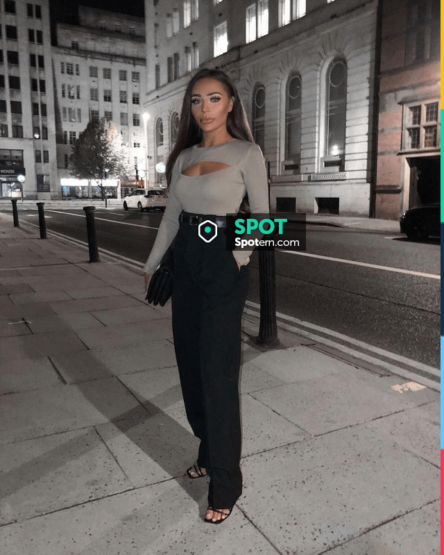 Paige Rack Smart Ridged Belt of Paige on the Instagram account @paigekh | Spotern
