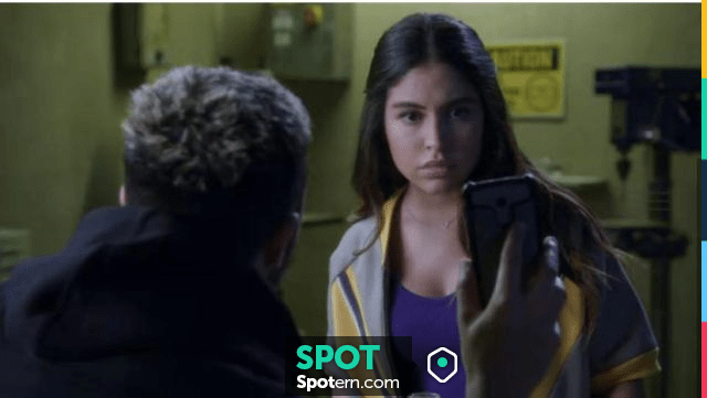 The Tank Top Short Purple Worn By Sophie Cardona Cinthya Carmona In The Series Greenhouse Academy Ep05 Spotern