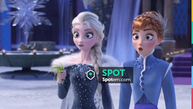 La robe portée par Elsa (Idina Menzel) dans le film La Reine des neiges
