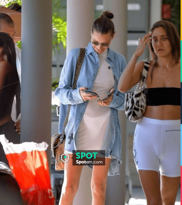 Bella Hadid with her Chanel Graffiti Messenger Bag — Blog — Collecting  Luxury