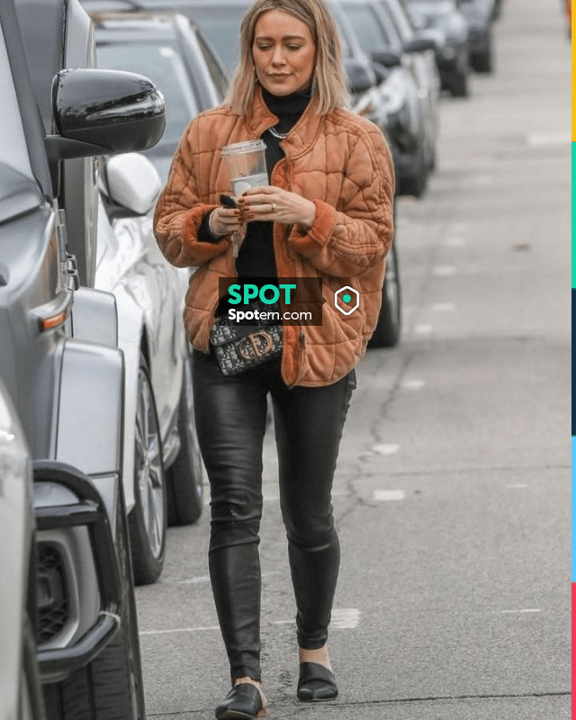 Free People Dolman Sleeve Quilted Jacket worn by Hilary Duff Studio City  December 10, 2019 | Spotern