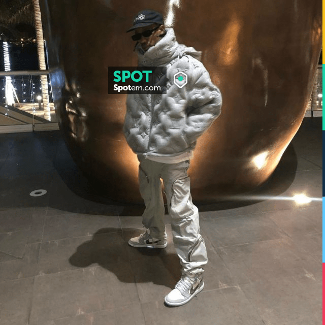 TravisScott rocked this insane outfit including a $9,200 LV jacket