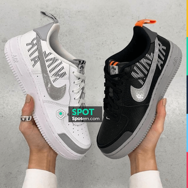 air force 1 lv8 white/wolf grey/black