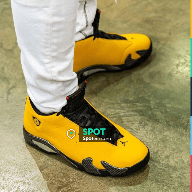 Jordan 14 Retro Ferrari University Gold 