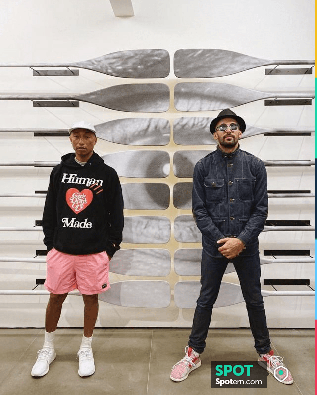 Adidas Tennis Hu V2 Pharrell Solar Pack Scarlet of Pharrell Williams on the  account Instagram of @pharrell | Spotern