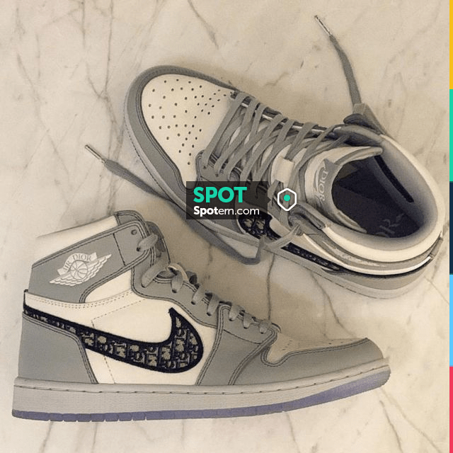 Dior in colab with nike on a jordan 1 on the account Instagram of ...