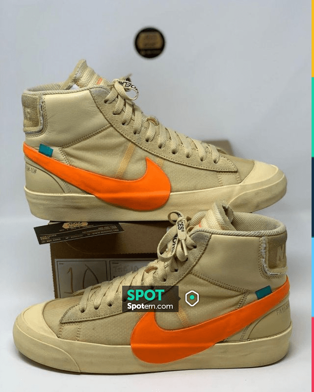Https://stockx.com/fr-fr/nike-blazer-mid-off-white-all-hallows-eve on the account Instagram of | Spotern