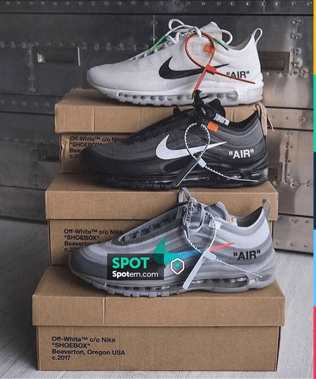 Air Max 97 Off-White Menta on the account Instagram of @sneaker.area.store  | Spotern