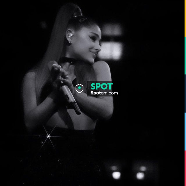 Top black Ariana Grande on the account Instagram of @arianagrande | Spotern