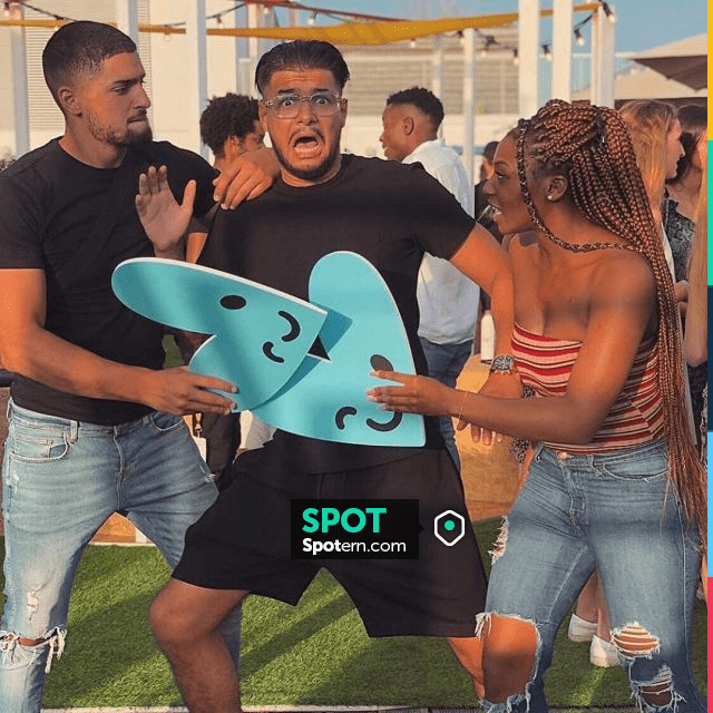 The black shorts worn by Mister Official account Instagram of mister