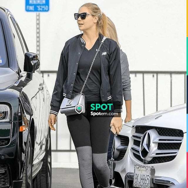 Louis Vuitton Twist PM Bag in Argent worn by Kate Upton Beverly Hills  December 21, 2019