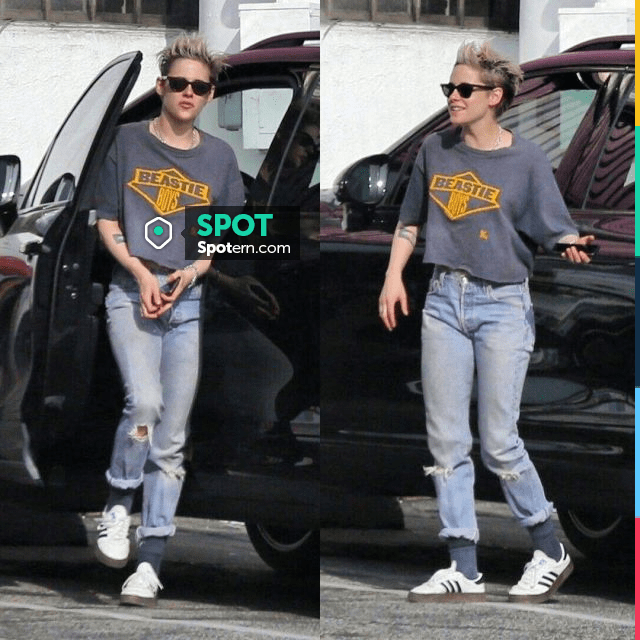 Beastie Boys Get Off My Dick T-shirt worn by Kristen Stewart on the ...