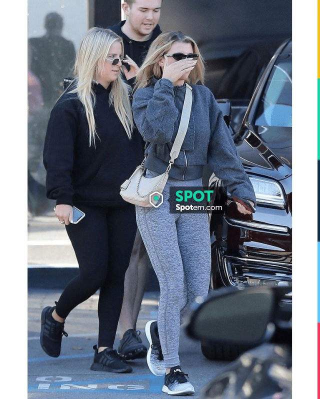 Prada Re Edition Shoulder Bag Nylon Khaki worn by Sofia Richie Beverly  Hills January 8, 2020