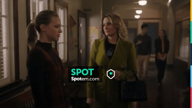 Green Belted Coat Worn By Alice Cooper Madchen Amick In Riverdale Season 4 Episode 12 Spotern