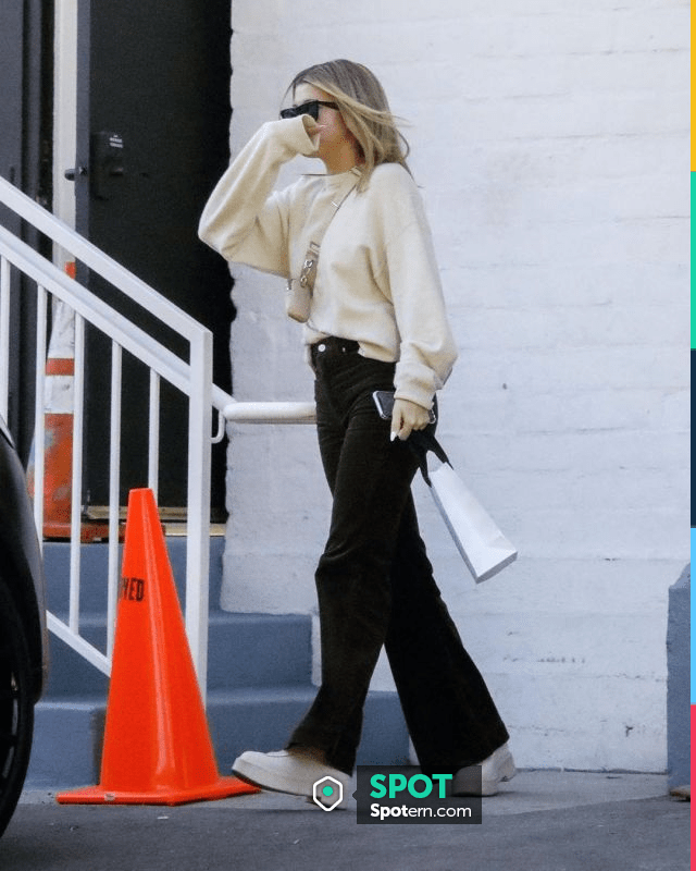 The Row Zipped Boots worn by Sofia Richie Beverly Hills February